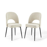 Modway Rouse Dining Side Chair Upholstered Fabric Set of 2