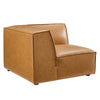 Modway Restore Vegan Leather Sectional Sofa Corner Chair