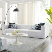 Modway EEI-4514 Bartlett Upholstered Fabric 3-Piece Sofa