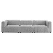 Modway EEI-4514 Bartlett Upholstered Fabric 3-Piece Sofa