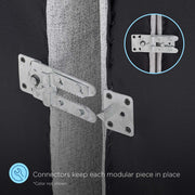 Modway EEI-4514 Bartlett Upholstered Fabric 3-Piece Sofa