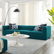 Modway EEI-4514 Bartlett Upholstered Fabric 3-Piece Sofa
