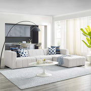 Modway EEI-4516 Bartlett Upholstered Fabric 4-Piece Sectional Sofa