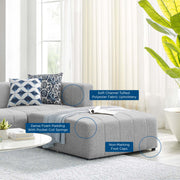 Modway EEI-4516 Bartlett Upholstered Fabric 4-Piece Sectional Sofa