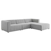 Modway EEI-4516 Bartlett Upholstered Fabric 4-Piece Sectional Sofa