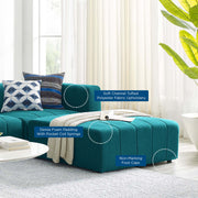 Modway EEI-4516 Bartlett Upholstered Fabric 4-Piece Sectional Sofa