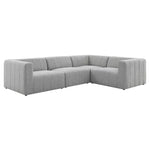 Modway EEI-4518 Bartlett Upholstered Fabric 4-Piece Sectional Sofa