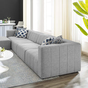 Modway EEI-4520 Bartlett Upholstered Fabric 5-Piece Sectional Sofa