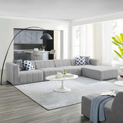 Modway EEI-4520 Bartlett Upholstered Fabric 5-Piece Sectional Sofa