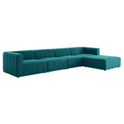Modway EEI-4520 Bartlett Upholstered Fabric 5-Piece Sectional Sofa