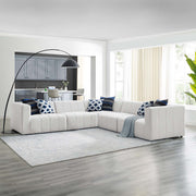 Modway EEI-4531 Bartlett Upholstered Fabric 5-Piece Sectional Sofa