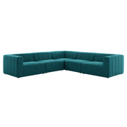 Modway EEI-4531 Bartlett Upholstered Fabric 5-Piece Sectional Sofa
