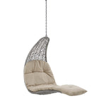 Modway EEI-4589 Landscape Outdoor Patio Hanging Chaise Lounge Swing Chair