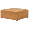 Modway EEI-4624 Mingle Vegan Leather Ottoman