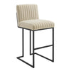Modway EEI-4654 Indulge Channel Tufted Fabric Bar Stool