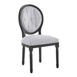 Modway EEI-4664 Arise Vintage Upholstered Fabric Dining Side Chair