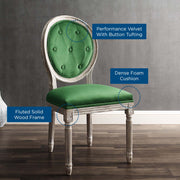 Modway EEI-4665 Arise Vintage French Performance Velvet Side Chair