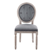 Modway EEI-4665 Arise Vintage French Performance Velvet Side Chair