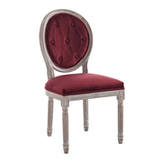 Modway EEI-4665 Arise Vintage French Performance Velvet Side Chair