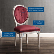 Modway EEI-4665 Arise Vintage French Performance Velvet Side Chair