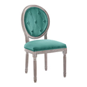 Modway EEI-4665 Arise Vintage French Performance Velvet Side Chair