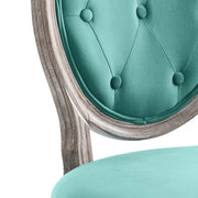 Modway EEI-4665 Arise Vintage French Performance Velvet Side Chair