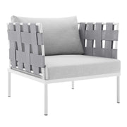 Modway EEI-4687 Harmony Sunbrella Outdoor Patio Aluminum Seating Set