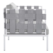 Modway EEI-4687 Harmony Sunbrella Outdoor Patio Aluminum Seating Set