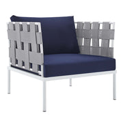 Modway EEI-4687 Harmony Sunbrella Outdoor Patio Aluminum Seating Set