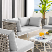 Modway EEI-4689 Harmony Sunbrella Basket Weave Patio Seating Set