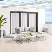 Modway EEI-4689 Harmony Sunbrella Basket Weave Patio Seating Set