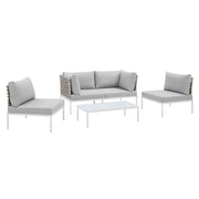 Modway EEI-4689 Harmony Sunbrella Basket Weave Patio Seating Set