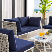 Modway EEI-4689 Harmony Sunbrella Basket Weave Patio Seating Set