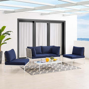 Modway EEI-4689 Harmony Sunbrella Basket Weave Patio Seating Set