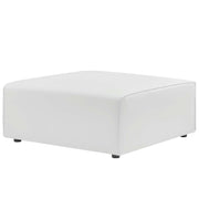 Modway EEI-4790 Mingle Vegan Leather Sofa and Ottoman Set