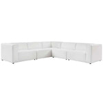 Modway EEI-4795 Mingle Vegan Leather 5-Piece Sectional Sofa