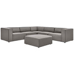 Modway EEI-4796 Mingle Vegan Leather 7-Piece Furniture Set