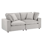 Modway EEI-4816 Commix Down Filled Overstuffed Performance Velvet Loveseat