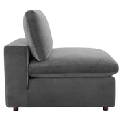 Modway EEI-4817 Commix Down Filled Overstuffed Velvet 3-Seater Sofa