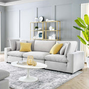 Modway EEI-4817 Commix Down Filled Overstuffed Velvet 3-Seater Sofa