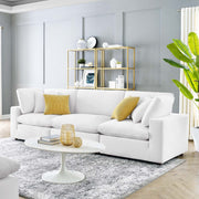 Modway EEI-4817 Commix Down Filled Overstuffed Velvet 3-Seater Sofa