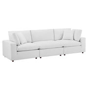 Modway EEI-4817 Commix Down Filled Overstuffed Velvet 3-Seater Sofa