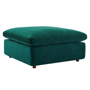 Modway EEI-4818 Commix Down Filled Overstuffed Velvet 4-Piece Sectional Sofa