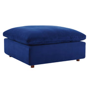 Modway EEI-4818 Commix Down Filled Overstuffed Velvet 4-Piece Sectional Sofa