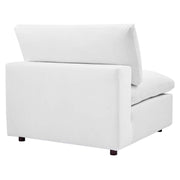 Modway EEI-4818 Commix Down Filled Overstuffed Velvet 4-Piece Sectional Sofa
