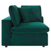 Modway EEI-4820 Commix Down Filled Overstuffed Velvet 5-Piece Sectional Sofa