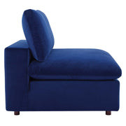 Modway EEI-4820 Commix Down Filled Overstuffed Velvet 5-Piece Sectional Sofa