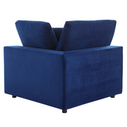 Modway EEI-4821 Commix Down Filled Overstuffed Velvet 6-Piece Sectional Sofa