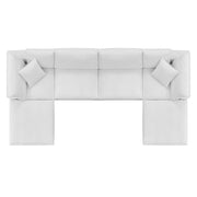 Modway EEI-4821 Commix Down Filled Overstuffed Velvet 6-Piece Sectional Sofa