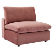 Modway EEI-4822 Commix Down Filled Overstuffed Velvet 5-Piece Sectional Sofa